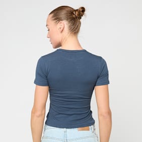 Felicious Feli Tight Logo Tee azul