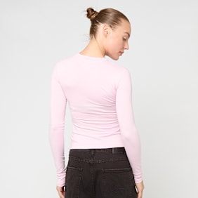 Felicious Basic Tight Logo Longsleeve rosa 