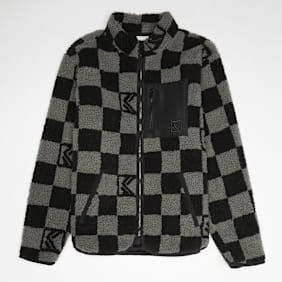 Karl Kani Og Teddy Zip Jacket Junior noir