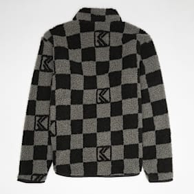 Karl Kani Og Teddy Zip Jacket Junior noir