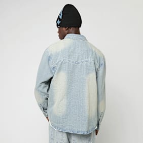 Karl Kani OG K Western Denim Overshirt blu