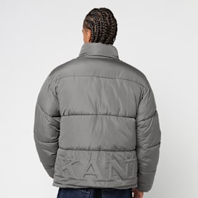 Karl Kani Small Signature Embossed Logo Puffer Jacket gris