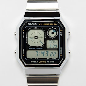 CASIO A130WE-1AEF srebrna