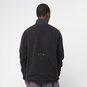HALO Windproof Teddyfleece Pullover schwarz