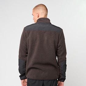 HALO Blocked Zip Fleece marrone