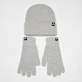 adidas Originals Glove + Beanie Pack szary