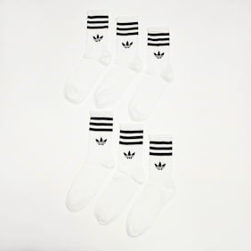 adidas Originals 6 PACK - 3S CREW S  white blanco