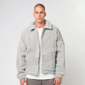 Umbro Fleece Coach Jacket gris