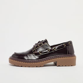 Decibel Lumya Boat Shoe czerwony