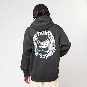 New Balance Light Trails Graphic Hoodie czarny