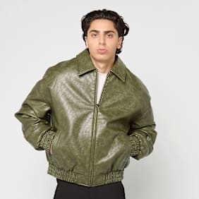 Prohibited Bloom Bomber Jacket vert