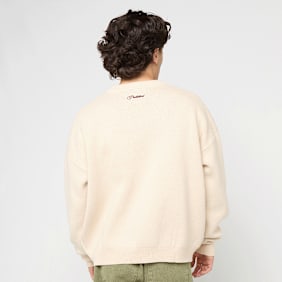 Prohibited Initial Knit Sweater beige