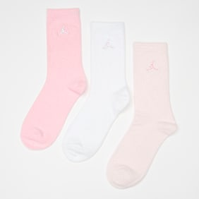 Jordan 3 PACK - SUPER SOFT COZY  CREW medium soft pink višebojno