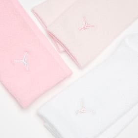 Jordan 3 PACK - SUPER SOFT COZY  CREW medium soft pink višebojno