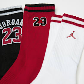 Jordan 3 PACK - JORDAN VARSITY JERSEY  CREW black multicolore