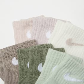 Nike   6 PACK - NHN SWOOSH  INFANT ANKLE SO sail multicolore