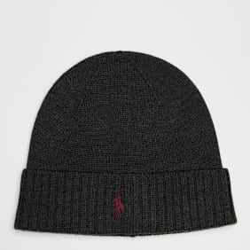 Polo Ralph Lauren Fold-Over Cold Weather Hat grijs