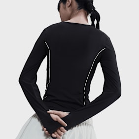 Nike Sportswear Shox Long-Sleeve Top crna