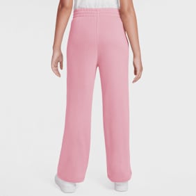 Nike   Sportswear Club Fleece Wide-Leg Pants różowy