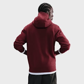Nike Club Fleece Hoodie rosso