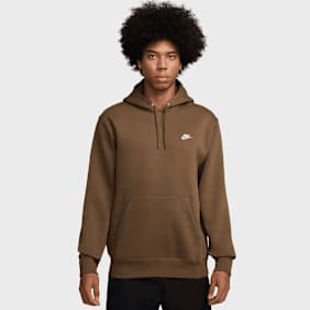 Nike Club Fleece Hoodie braun