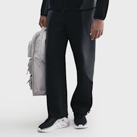 Nike   Tech Color-Block Open-Hem Fleece Pants crna