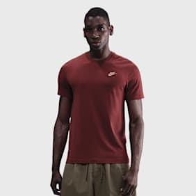 Nike Sportswear Club T-Shirt czerwony