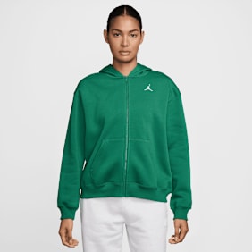 Jordan Brooklyn Fleece Full-Zip Hoodie zelena