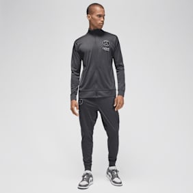 Jordan PSG Strike Fourth Jordan Dri-FIT Soccer Tracksuit grigio