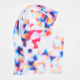 Jordan Flight Warm Rib Knit Hood All Over Print wielokolorowy