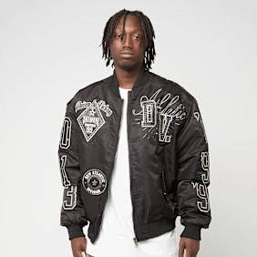 Smoke Rise Athletics MA-1 Jacket noir