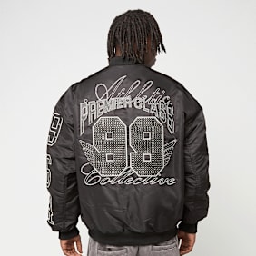 Smoke Rise Athletics MA-1 Jacket crna