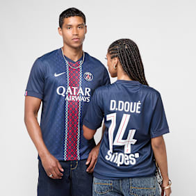 Nike   Doué / No. 14 / PSG Nike Home Stadium 2025/26 blu