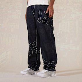 SNIPES Straight Leg Raw Denim 125mm x SNIPES azul
