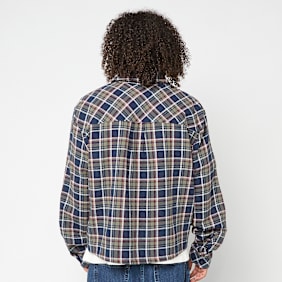 Karl Kani Small Signature Cropped Check Shirt višebojno