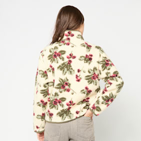 Karl Kani Metal Signature Floral Teddy Trackjacket multicolor