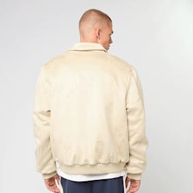 Karl Kani Kani Legacy Faux Suede Bowling Jacket bež