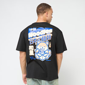 Mister Tee Yummy Noodles Oversize Tee black zwart