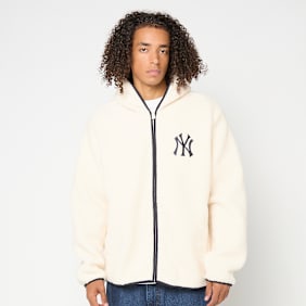 New Era Hooded Sherpa New York Yankees beż
