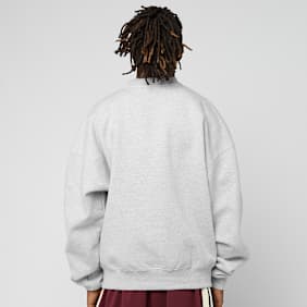 Prohibited Emblem Patch Crew Neck szary