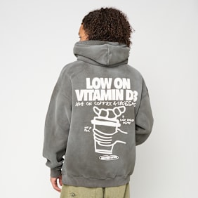 Another Cotton Lab Vitamin D3 Washed Hoodie gris