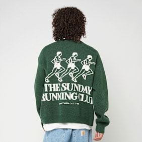 Another Cotton Lab Sunday Running Knit Sweater grün