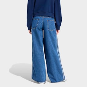 adidas Originals Firebird Adilenium Track Pants Denim niebieski