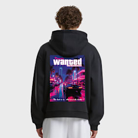 Mister Tee Heat Is On Fluffy Hoody noir