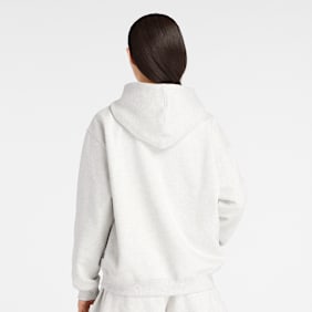 New Balance Linear Heritage Fleece Hoodie gris