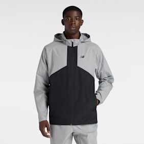 New Balance Utility Woven Jacket gris