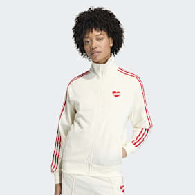 adidas Originals Firebird Loose Tracktop blanco