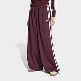adidas Originals Satin Trackpant Wideleg vermelho