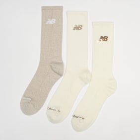 New Balance 3 Pack - Everyday Seasonal Crew beż