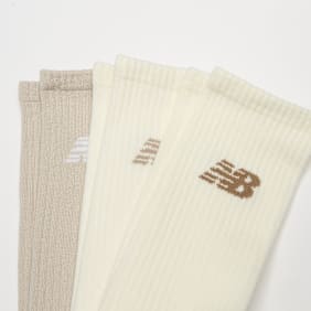 New Balance 3 Pack - Everyday Seasonal Crew beż